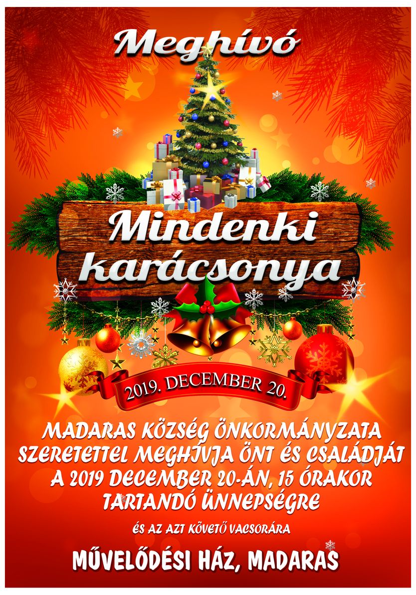 Mindenki Karácsonya 2019.